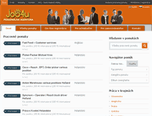 Tablet Screenshot of job4uslovakia.sk